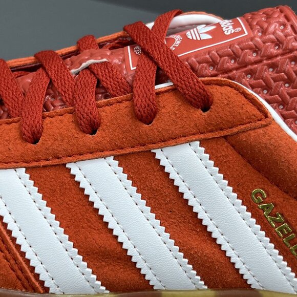Adidas Gazelle Indoor Bold Orange Sneakers - Picture 2 of 10